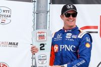 Dixon schrijft met podium in Milwaukee IndyCar-geschiedenis
