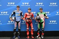 De startopstelling voor de MotoGP sprintrace en GP van Argentinië