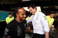 Toto Wolff vergat even dat Hamilton niet meer voor Mercedes F1 rijdt
